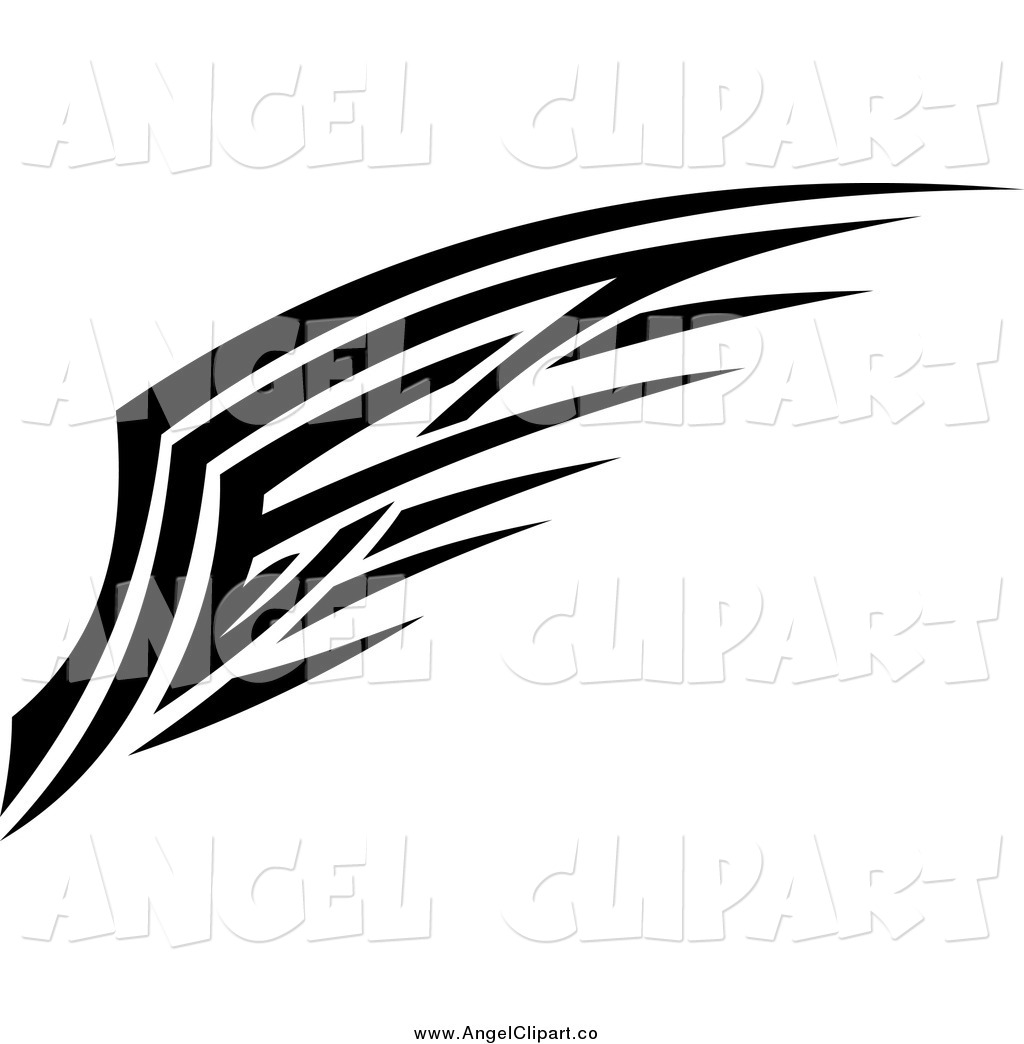 White Angel Wings Clip Art   