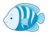 Blue Fish Clipart And Stock Illustrations  2853 Blue Fish Vector Eps