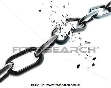 Breaking Chain View Large Illustration