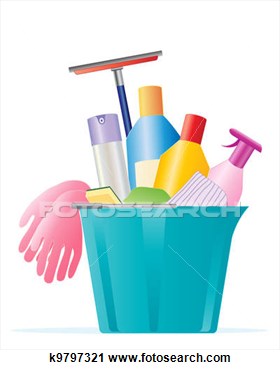 Clipart   Spring Cleaning  Fotosearch   Search Clipart Illustration
