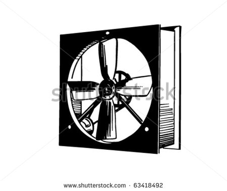 Fan 2   Retro Clipart Illustration   63418492   Shutterstock