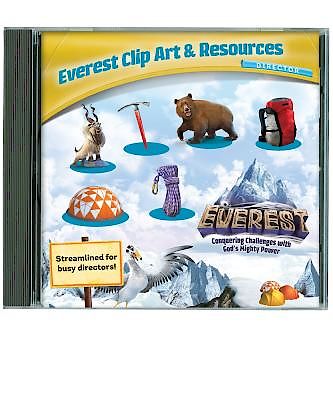 Group Easy Vbs 2015 Everest Clip Art   Resources Cd   Cokesbury