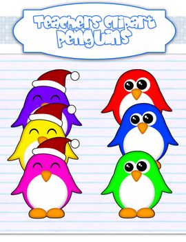 Kawaii Penguins Clipart   Classroom