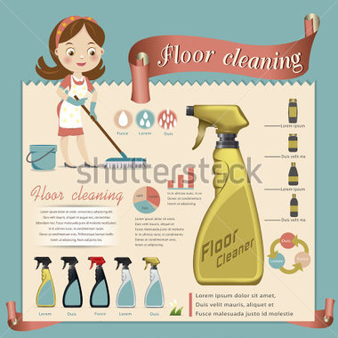 Source File Browse   People   Floor Cleaner Vector Illustration