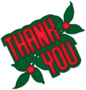 Christmas Thank You Clip Art   Clipart Panda   Free Clipart Images