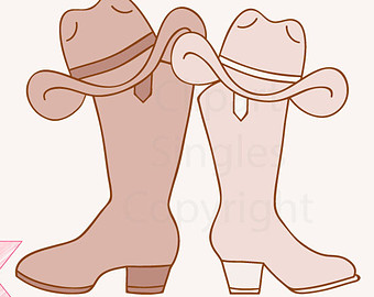 Cowboy Wedding Clipart Clipart Wedding Cowboy Boots