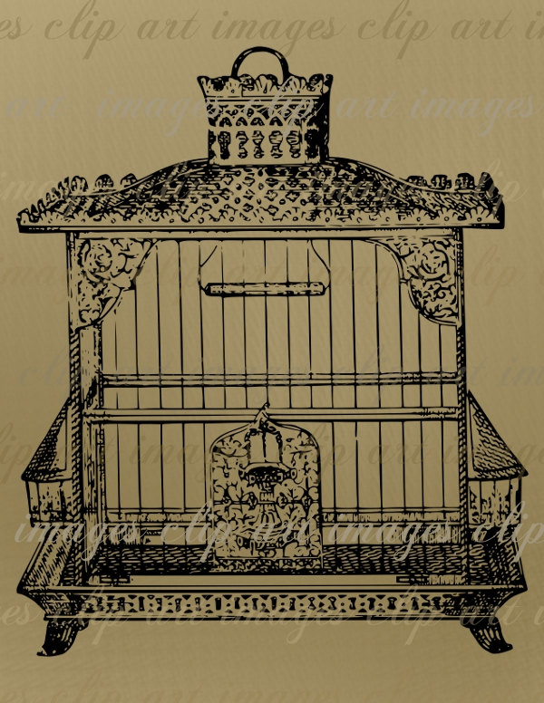 Gallery For   Bird Cage Clip Art Transparent