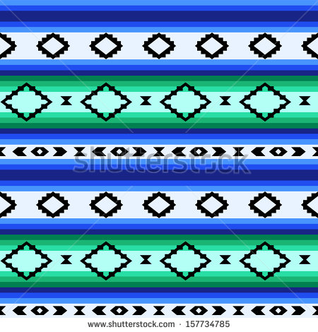 Mexican Blanket Clipart Striped Mexican Blanket