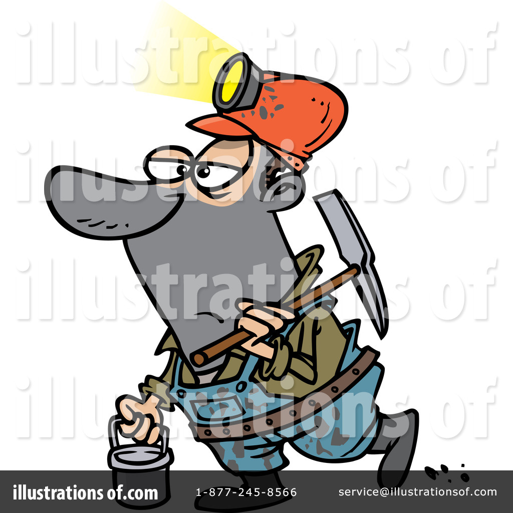 Mining Clipart  1047012 By Ron Leishman   Royalty Free  Rf  Stock