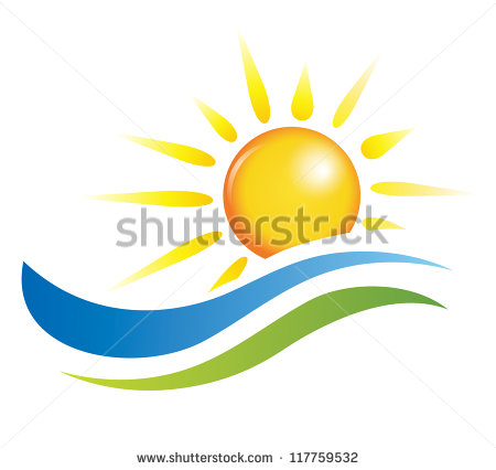 Rising Sun Vector Stock Photos Images   Pictures   Shutterstock