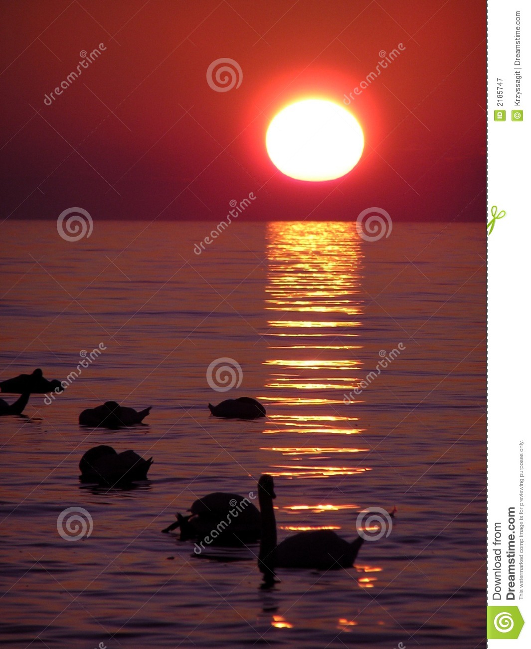 Sunset Over Water Clipart Sunset Over Water