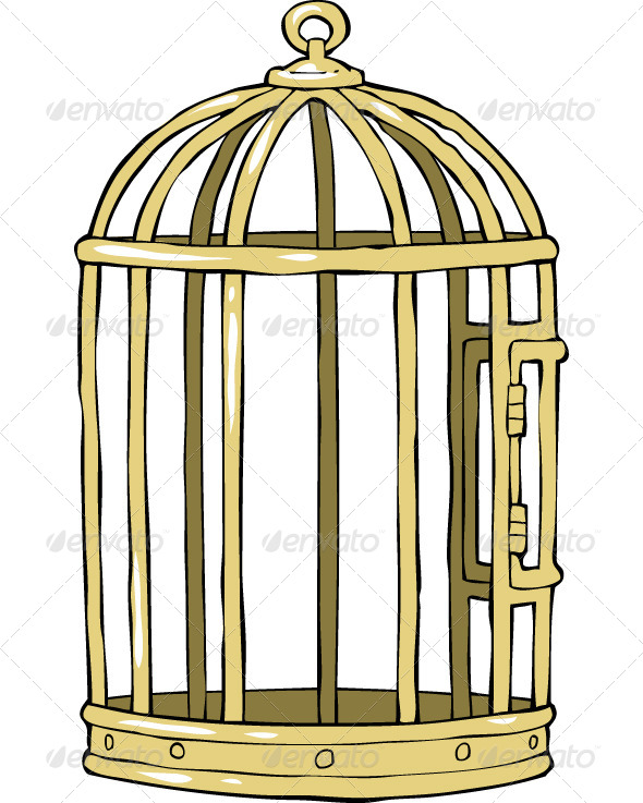 Tags For This Item  Bird Birdcage Cage Cartoon Cell Close    