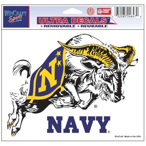 United States Us Naval Academy Navy Goat Mascot 5x6 Auto Car Truck