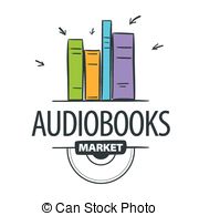 Vector Logotipo Audiobook Libros Atacado Cursores Vectores Eps