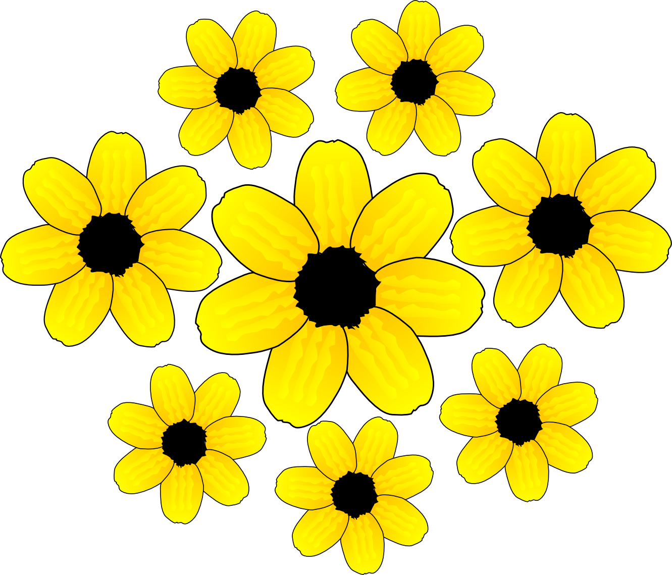 18 Yellow Flower Clip Art Free Cliparts That You Can Download To You