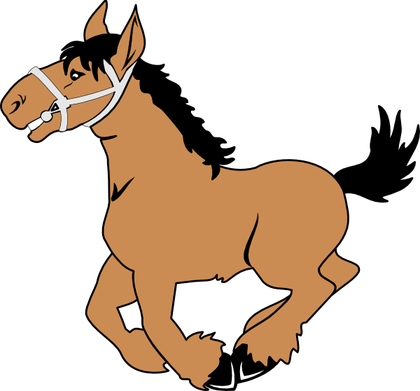 Cartoon Horse Clip Art At Clker Com   Vector Clip Art Online Royalty