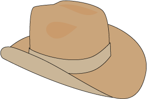 Cowboy Hat Clipart   Hat Designs Pictures
