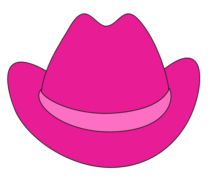 Cowboyhat Pink22 Png