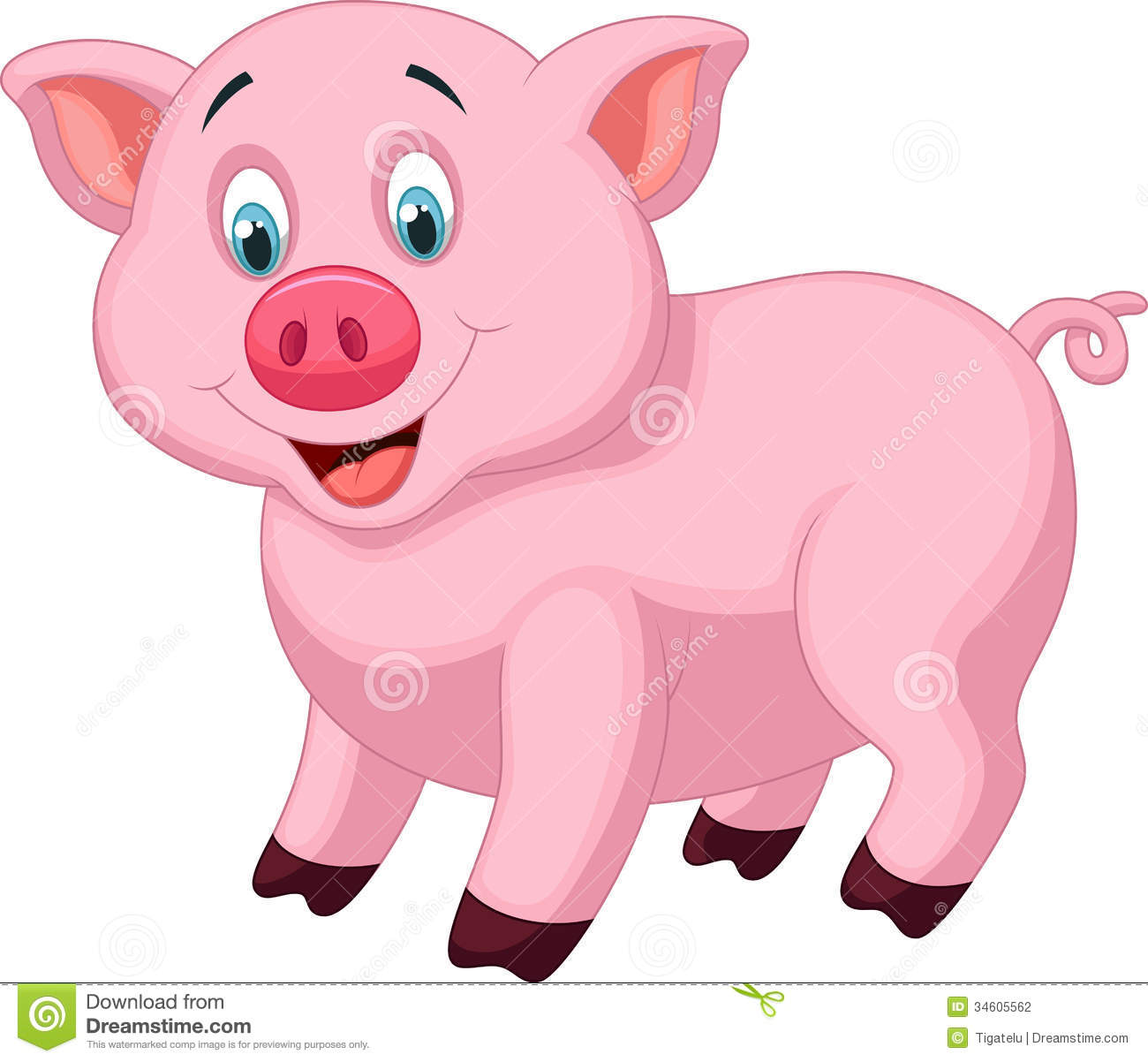 Cute Clipart Pig Cute Pig Cartoon