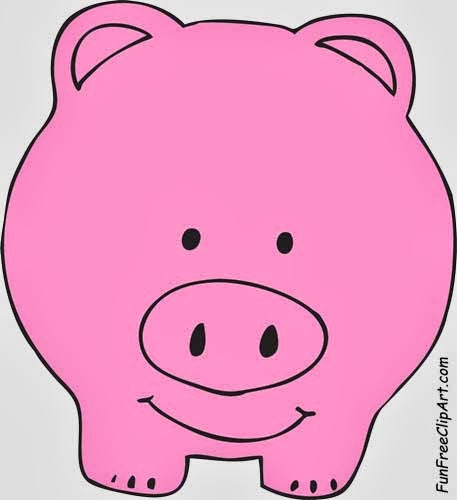 Cute Piggy Bank Clipart   Clipart Panda   Free Clipart Images