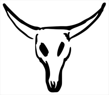 Free Bull Skull Clipart   Free Clipart Graphics Images And Photos