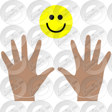 Hands Stencil For Classroom   Therapy Use   Great Nice Hands Clipart