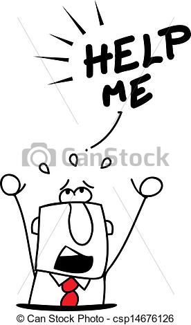 Help Me   A Businessman Fall Into A Hole Csp14676126   Search Clipart