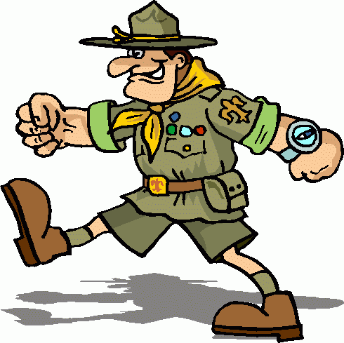 Leader Clipart Boy Scouts   Troop Leader Gif