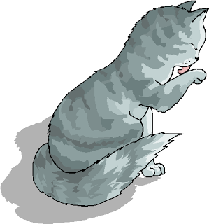 My Previous Clip Art Check It Here Yellow Funny Cat