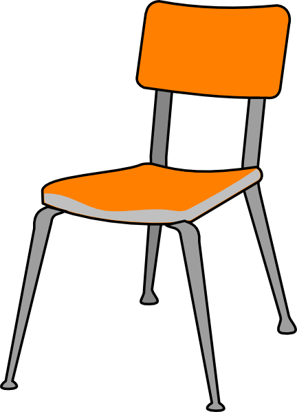 Student Chair Clip Art At Clker Com   Vector Clip Art Online Royalty