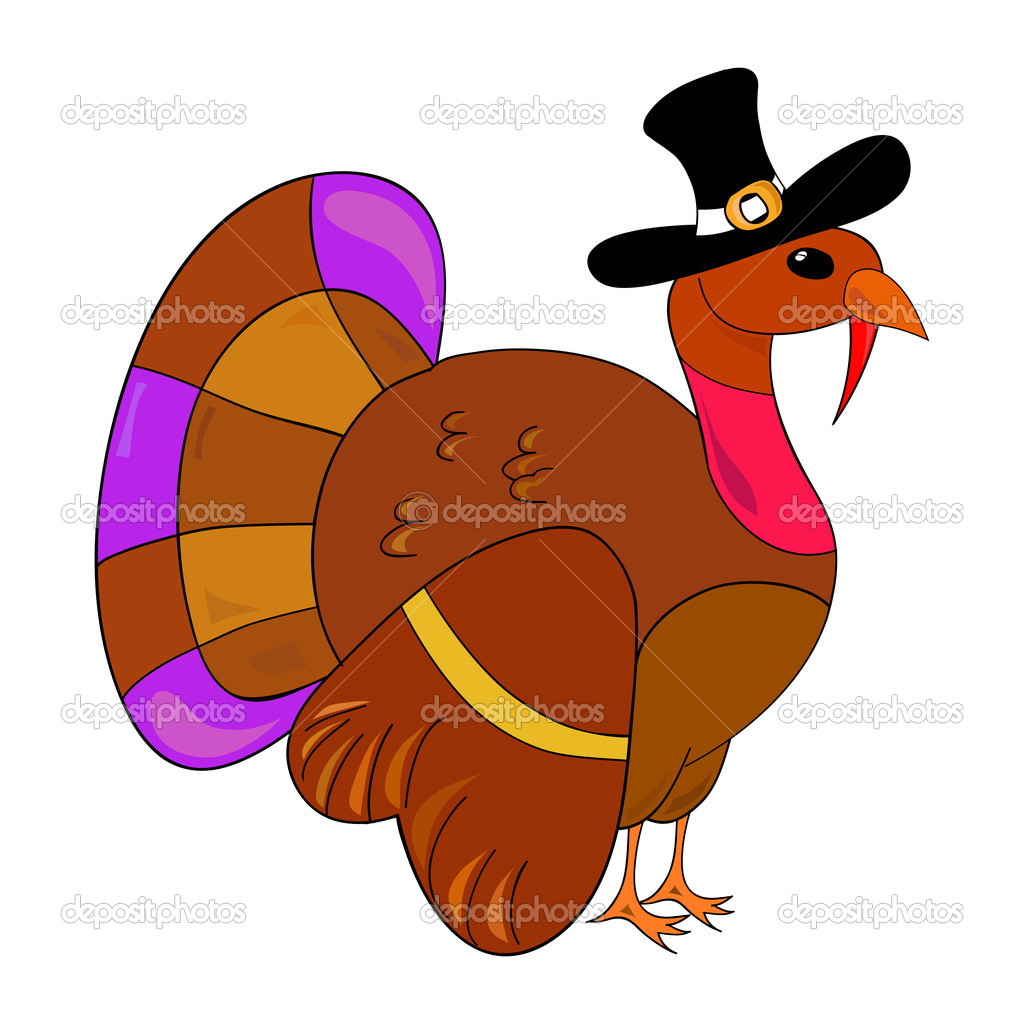 Thanksgiving Turkey Clip Art Depositphotos 28673185 Turkey Clipart For