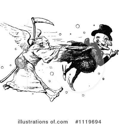 Death Clipart  1119694   Illustration By Prawny Vintage