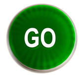 Go Sign Clipart Green Go Button
