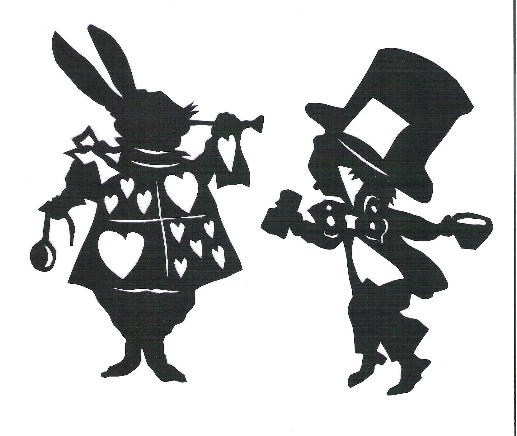 Here Are The Mad Hatter And Another Version Of The White Rabbit In    