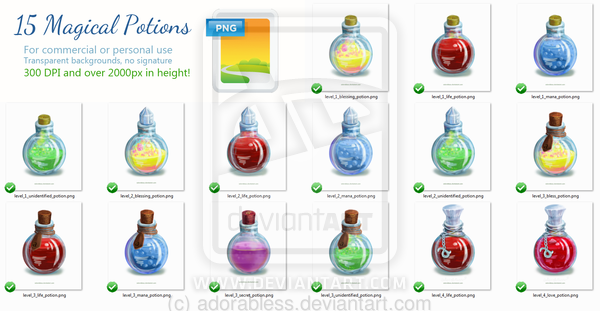Magic Potion Clipart 15 Magical Potion Png By