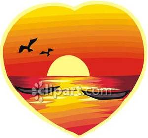 Ocean Sunset Clipart Images   Pictures   Becuo