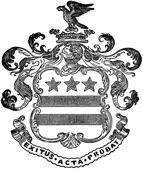 Washington Family Coat Of Arms   Clipart Etc