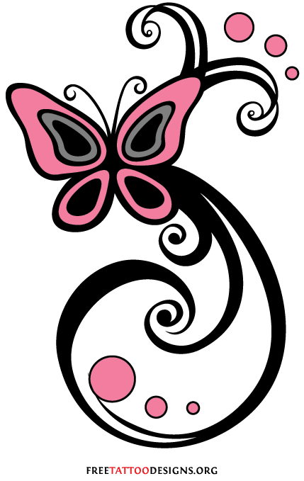 60 Butterfly Tattoos   Feminine And Tribal Butterfly Tattoo Designs