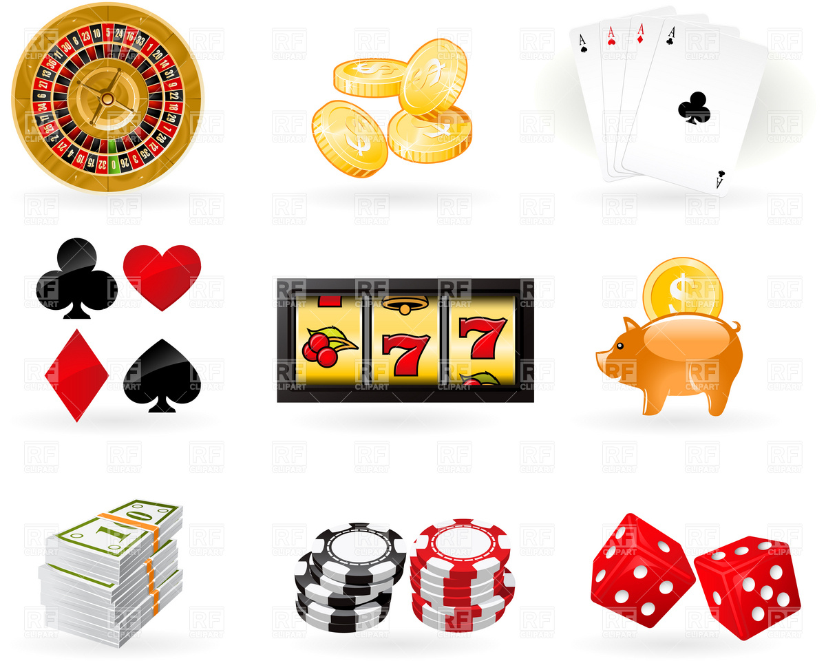 And Gambling Chips 4816 Download Royalty Free Vector Clipart  Eps