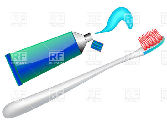 And Open Tube Toothpaste Download Royalty Free Vector Clipart  Eps