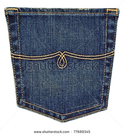 Blue Jean Pocket Clipart Http   Www Shutterstock Com Pic 77689345
