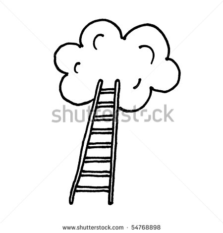 Clipart Ladder To Heaven Stairway To Heaven Sketch