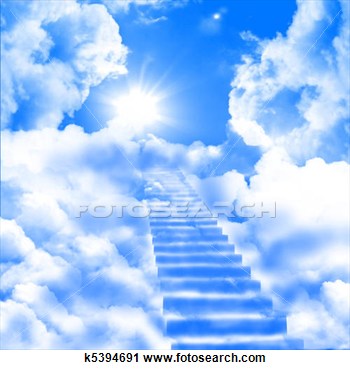 Clipart   Ladder Up To Skies  Fotosearch   Search Clip Art