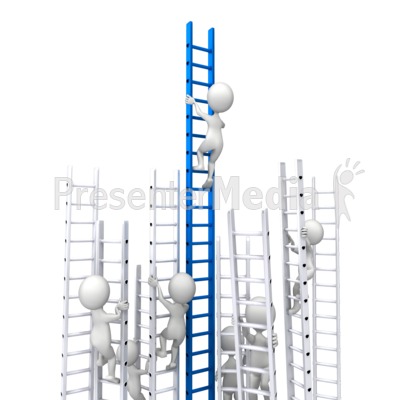 Competition Corporate Ladder   Business And Finance   Great Clipart