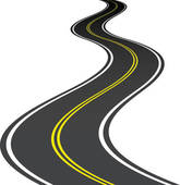 Curved Road Vector Stock Illustrations   Gograph