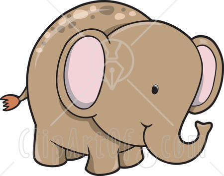 Cute Baby Elephant Cartoon Cute Cartoon Baby Elephant