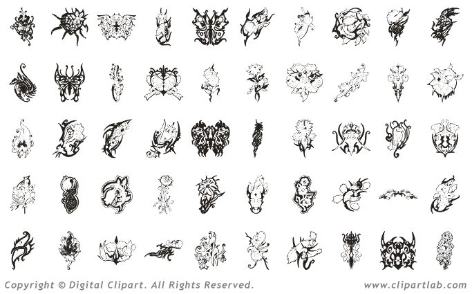 Flowers Tattoo Clipart Tattoo Clip Art
