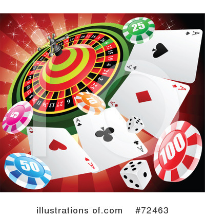 Gambling Clipart  72463   Illustration By Cidepix
