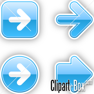 Related Arrows Set Cliparts