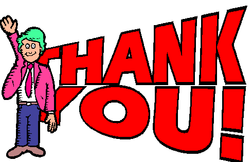 Thank You Clipart Animated Graphics Thank You 985640 Gif